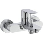 Roca - mitigeur bain douche cala mural avec inverseur, chrom