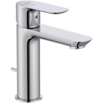 Roca - mitigeur lavabo cala taille s, ouverture eau froide (conomie d'eau) avec vidage, chrom