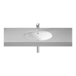 Roca - grand berna lavabo en porcelaine  poser