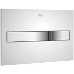 Roca - pl2 one plaque d'entranement, plastique, chrome a890196001