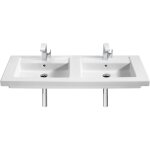 Roca - prisma lavabo double en porcelaine à suspendre ou à poser Roca - prisma lavabo double en porcelaine à suspendre ou à poser