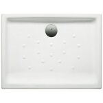 Roca - receveur de douche en porcelaine blanche avec fond antid�rapant malta dimensions : 1000x700 mm ...