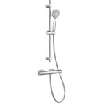 Roca - robinet de douche thermostatique d'extrieur t - 500 + set de douche stella