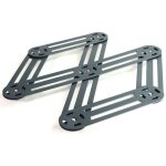 Roger orfevre - vintage dessous plat extensible gris givre