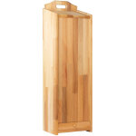 Roger orfevre - huche � pain + tiroir - bambou