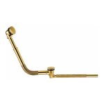Rogier&mothes - vidage et siphon flexible pour baignoires anciennes vigold coloris dor