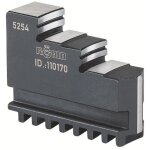 Rohm - mors de mandrin de tour, 3 mors, �tag�s vers l'int�rieur, tremp�s, taille : 125 mm, long. a 52 ...