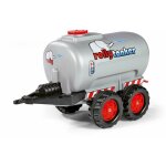 Rolly toys - remorque baril pour vhicules  pdales, remorque  deux essieux, contenance 30 litres