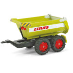 Rolly toys - rollyhalfpipe remorque tracteur claas, auge ronde, benne basculante Rolly toys - rollyhalfpipe remorque tracteur claas, auge ronde, benne basculante