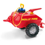 Rolly toys - vacumax fire remorque ft pour vhicules  pdales, pompe, pistolet arrosoir, 15 litres