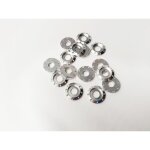 Rondelles en alliage d'aluminium, kit de boulons de car�nage de compartiment moteur, m8, jeu de 20 pi�ces, ...