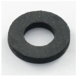 Rondelle caoutchouc noir 5x12x8 - 100 pi�ces