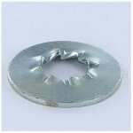 Rondelle �ventail a denture int�rieure chevauchante jz m8x16x0. 9 acier zingu� - 10 pi�ces