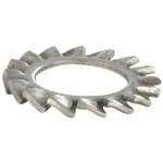 Rondelle éventail inox a2 à dentures extérieures az m6x11x0. 7 - 800 pièces Rondelle éventail inox a2 à dentures extérieures az m6x11x0. 7 - 800 pièces