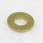 Rondelle plate m4x10x0. 8 m laiton - 100 pi�ces