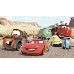 Roommates - papier peint panoramique encoll� cars flash mcqueen et ses amis dans le d�sert - disney - ...