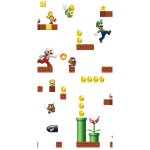 Roommates - rouleau de papier peint auto - adh�sif - nin mario bros