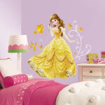 Roommates - stickers g�ant belle robe de bal la belle et la b�te disney