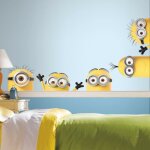 Stickers g�ants les minions - mod�le les minions