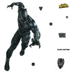 Roommates - sticker géant repositionnable black panther marvel disney - 121, 2 cm x 77, 7 cm Roommates - sticker géant repositionnable black panther marvel disney - 121, 2 cm x 77, 7 cm