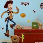 Roommates - stickers gant woody toy story disney