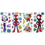 Roommates - stickers mural amazing spider - man et ses amis - collection spidey
