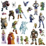 Stickers zelda 3d - mod�le ocarina of time