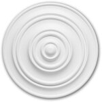 Rosace 156014 profhome lement dcorative lement pour plafond design intemporel classique blanc  34 ...