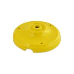 Rosace en c�ramique canopi en couleur - jaune