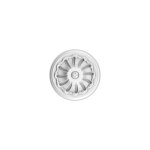 Orac - r10 rosace de plafond decor � 15cm - moulure d�corative polyur�thane sans tube de colle