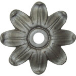 Fonderia bongiovanni - rose mod�le fiore grande en aluminium pour fontaine de jardin d'int�rieur et d'ext�rieu ...
