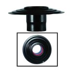 Rosette pour tuyaux  granuls raccord + joint cm. 8 - 23