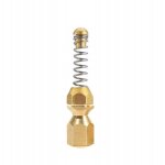 Rosfix buse de nettoyage canalisation 1 / 4  ? laiton, tte rotative 3d haute pression pour tuyaux, viers, ...