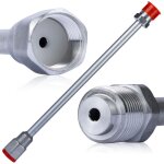 Rosfix lance pour pistolet  peinture 120cm ? filetage 7 / 8 , 290 bar aluminium rsistant rallonge modulable ...