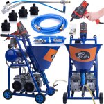 Rosfix machine de projection blue dragon bd57 ? 5700w, 25l / min, 20mpa double compresseur, cuve 25l ... Rosfix machine de projection blue dragon bd57 ? 5700w, 25l / min, 20mpa double compresseur, cuve 25l ...