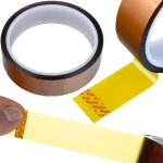 Rosfix ruban kapton 20mm x 30m ? résistant à 240°c Épaisseur 0, 05mm adhésif silicone pour réparation ... Rosfix ruban kapton 20mm x 30m ? résistant à 240°c Épaisseur 0, 05mm adhésif silicone pour réparation ...