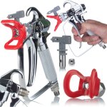 Rosfix set pistolet � peinture airless ultraspray j - 18 ? buse 517, 3600 psi, filetage 1 / 4  filtre ...