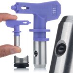 Rosfix set buse de pulvérisation ultrablack 119 ? jet 5 cm, acier inoxydable pour acrylique et latex ... Rosfix set buse de pulvérisation ultrablack 119 ? jet 5 cm, acier inoxydable pour acrylique et latex ...