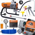 Rosfix tornado rt1 ultraspray ? station de peinture airless 1700w, 22mpa, 2, 2l / min pompe à piston, ... Rosfix tornado rt1 ultraspray ? station de peinture airless 1700w, 22mpa, 2, 2l / min pompe à piston, ...