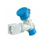 Rosi - multiplicateur de prise industrielle 16a prise shuko et prise industrielle