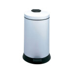Poubelle  pdale 20l blanc rossignol 92990
