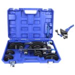 Cintreuse 6 - 22 mm cintreuse � cliquet de tubes manuelle 7 matrices 90� cintrage avant arri�re coupe ...