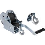 Treuil manuel bateau treuil anti - retour 1200lbs - cliquet c�ble acier 8 m pour treuil marin atv suv ...
