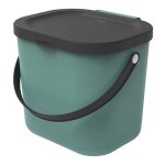 Albula vert fonc� - poubelle de tri s�lectif - 6l - rotho