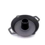 Bbq - toro - rtissoire  poulet en fonte  27 cm dj brl - preseasoned rtissoire  volaille pour ...