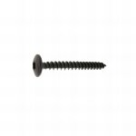 100 vis penture torx acier zingus noir 7, 0 mm - longueur 45 mm