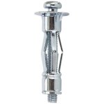 Rotofor - 16 chevilles métal expansion plaque de plâtre - vis tête cylindrique diamètre 5 mm - longueur ... Rotofor - 16 chevilles métal expansion plaque de plâtre - vis tête cylindrique diamètre 5 mm - longueur ...