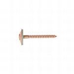 50 vis de faitage inox a2 cuivree + rondelle epdm 20mm - 4. 5 x 55 mm