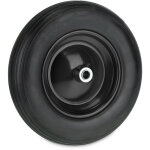 Relaxdays - roue de brouette 3. 50 - 8, pneu caoutchouc, jante en acier, increvable, charge maximale ...