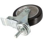 Roue avec frein - pour l�ve plaque - pi�ce de rechange pour ref oxeo 760399